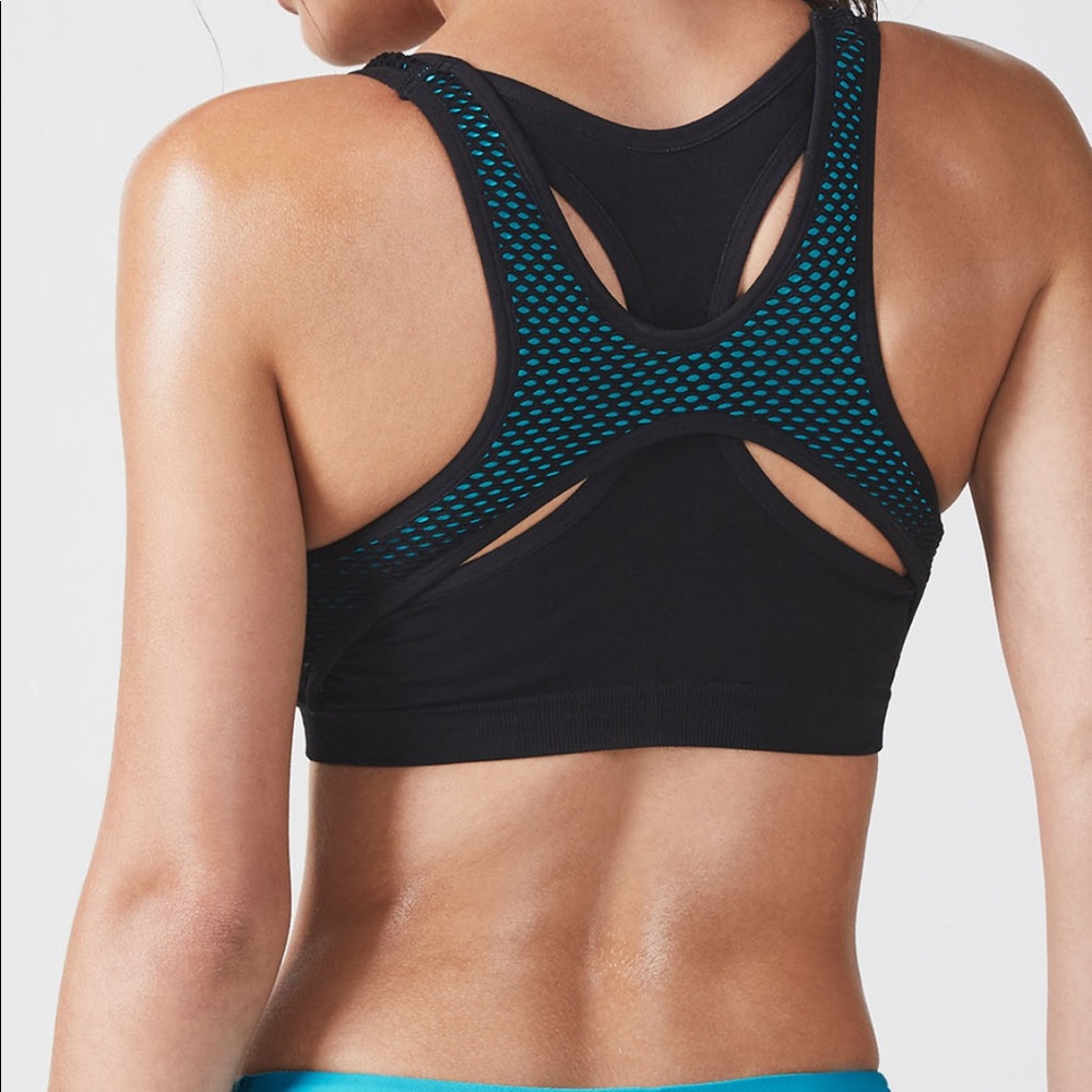 Fabletics Lunada mesh sports bra L